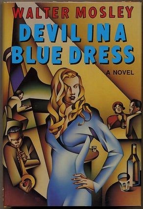Item #7081 DEVIL IN A BLUE DRESS. Walter Mosley