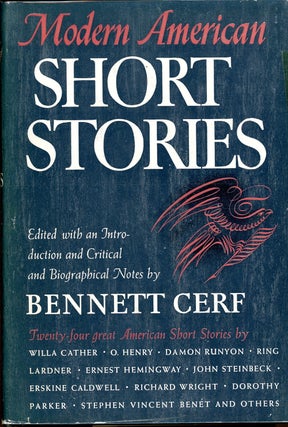 Item #7795 MODERN AMERICAN SHORT STORIES. Bennett Cerf