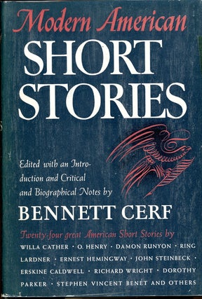 Item #7795 MODERN AMERICAN SHORT STORIES. Bennett Cerf