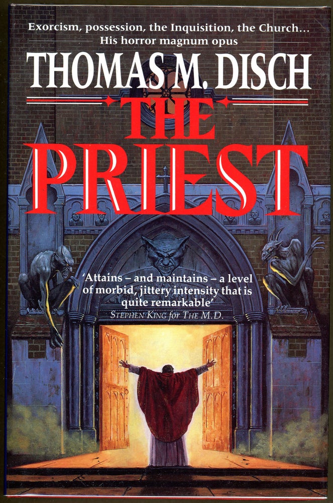 Item #8329 THE PRIEST: A GOTHIC ROMANCE. Thomas M. Disch.