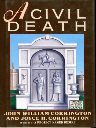 Item #859 A CIVIL DEATH. John Corrington, Joyce