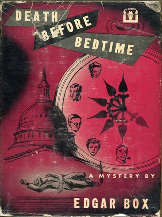 Item #8963 DEATH BEFORE BEDTIME. Edgar Box, Gore Vidal